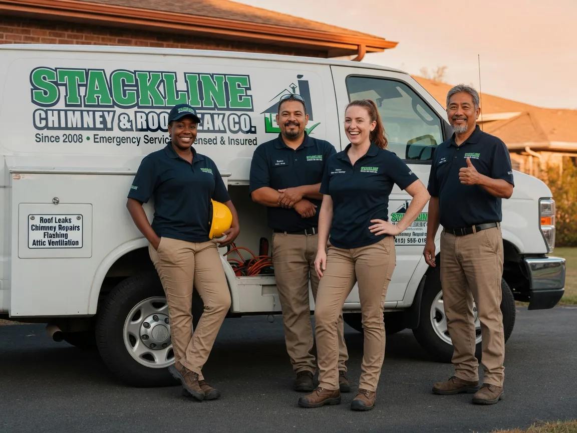 Chimney flashing repair company in Bedford, IA